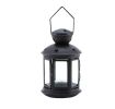 [Black] Iron Windproof Candle Holder Romantic Valentine Decoration