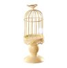 Romantic Valentine Decoration Retro Iron Candle Holder[White]