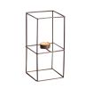 Rectangular Geometric Candlestick Retro Iron Home Decoration