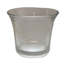 Set of 5 Glass Candle Holder, Not Includes Candles [D]