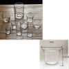 Set of 5 Glass Candle Holder, Not Includes Candles [D]