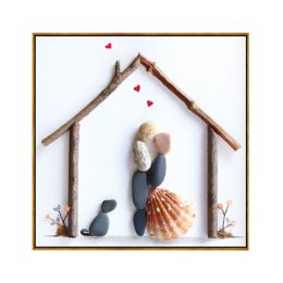 Stone Pattern Painting Modern Canvas Painting Wall Art