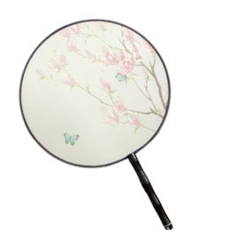 Chinese Classical Handheld Circular Fans Chinese Art Collection, A01