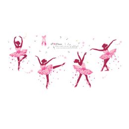 Dance Studio Bedroom Decoration Art Wall Stickers Vinyl Decals,01