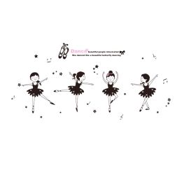 Dance Studio Bedroom Decoration Art Wall Stickers Vinyl Decals,02