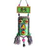 Colorful Mask Totem Pendant China Folk Abstract Art Wall Hanging Decor Wall Art for Room, D