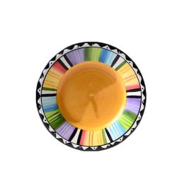 Creative Hand-painted Plate Ceramics Dish Decoration Hanging Plate Dessert Dish_A1