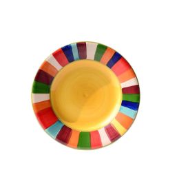Creative Hand-painted Plate Ceramics Dish Decoration Hanging Plate Dessert Dish_A6