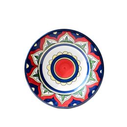 Creative Hand-painted Plate Ceramics Dish Decoration Hanging Plate Dessert Dish_A8