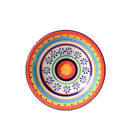 Creative Hand-painted Plate Ceramics Dish Decoration Hanging Plate Dessert Dish_A11