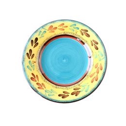 Creative Hand-painted Plate Ceramics Dish Decoration Hanging Plate Dessert Dish_A18