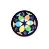 Creative Hand-painted Plate Ceramics Dish Decoration Hanging Plate Dessert Dish_A21