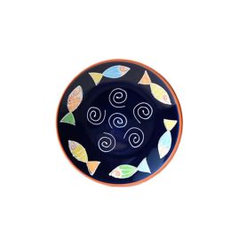 Creative Hand-painted Plate Ceramics Dish Decoration Hanging Plate Dessert Dish_A24