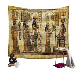 Egyptian Hangcloth Background Wall Tapestries Wall Hanging Bedding Tapestry-A06