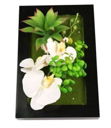 Artificial Flowers Decorative Bouquets Imitation Flowers White Green Combination