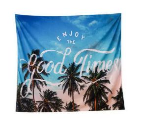 Hanging Cloth Ins Nordic Wall Decoration Creative Background Cloth Coconut Grove