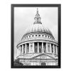 Fashion Durable Home Decor Picture Black and White Building Decor Painting for Wall Hanging, #07
