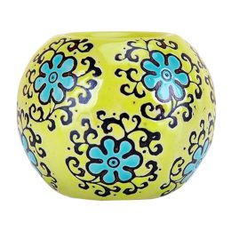 Ceramic Candlestick Hand-painted Classical Decorative Pattern Of Candleholder  A