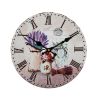 Mute Wall Clock Art Deco Clock Quartz Clock 14"