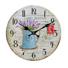 Large Wall Clock Mute Wall Clock Art Deco Clock Quartz Clock 14"