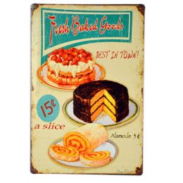[Cakes] Home/Cafe Vintage Wall Decoration Metal Painting Wall Hanging