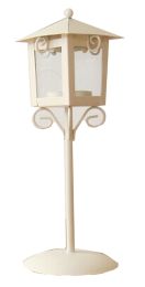[Countryside] Iron Floor Lamp Tealight Candle Holder Decor Ornament