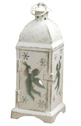 [Little Angel] Iron Tealight Candle Holder Wall Hanging Decor Ornament