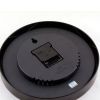 (Dark Stripes) 10-inch Silent fashion Art Pastoral Round Wall Clock (NO.017)