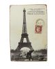 [PARIS] Wall Decoration Tin Metal Drawing Vintage Retro Classic Plaque Prints