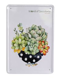 Creative Modern Concise Home Wall Decoration Wall Hanging Iron Painted Small Mural 30x20 cm #5