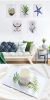 Creative Modern Concise Home Wall Decoration Wall Hanging Iron Painted Small Mural 30x20 cm #9