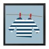[Shirt]Decorative Painting Framed Painting Wall Decor Kids' Room Hanging Picture