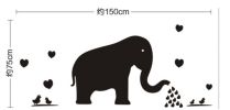 Elephant Chalkboard Wall Blackboard For Kids