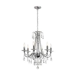 Dianolite Decorative 6 Light Crystal Chandelier