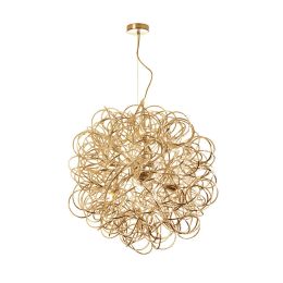 Dainolite Decorative 8 Light Pendant - Gold