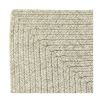 Ultra Durable Braided Rugs Rectangle Slate 5'x8'