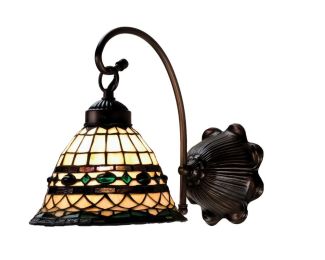 Meyda 8"W Tiffany Roman Wall Sconce