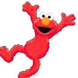 Sesame Street Elmo Time to Learn Large Wall Accent Mural