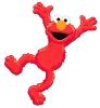 Sesame Street Elmo Time to Learn Large Wall Accent Mural