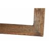 The Urban Port Natural Wood Framed Rectangular Wall Mirror, Brown
