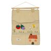 [Doll &House] Ivory/Wall Hanging/Baskets/Hanging Wall Basket/Wall Pocket (15*19)