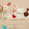 [Duck &Flowers] Ivory/Wall Hanging/Wall Pocket/Hanging Baskets/Wall Organizers (11*24)