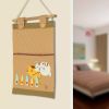 [Happy Cats] Ivory/Wall Hanging/ Wall Organizers/Wall Pocket/Basket/Wall Pocket (11*14)