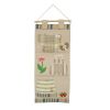 [Stripes Clothes] Ivory/Wall Hanging/Wall Pocket/Hanging Baskets/Wall Organizers (11*24)