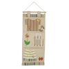 [Stripes Clothes] Ivory/Wall Hanging/Wall Pocket/Hanging Baskets/Wall Organizers (11*24)