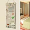 [Stripes Clothes] Ivory/Wall Hanging/Wall Pocket/Hanging Baskets/Wall Organizers (11*24)
