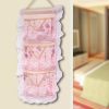 [Bud Silk] Pink Lace/Wall Hanging/ Wall Organizers / Wall Baskets / Hanging Baskets (11*21)