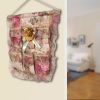 [Bud Silk & Yellow Rose] Wall Hanging/ Wall Organizers /Wall Baskets/Hanging Baskets (16*18)