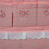 [Plaid & Allover] Pink/Wall Hanging/ Wall Baskets / Hanging Baskets/Wall Organizers (15*19)
